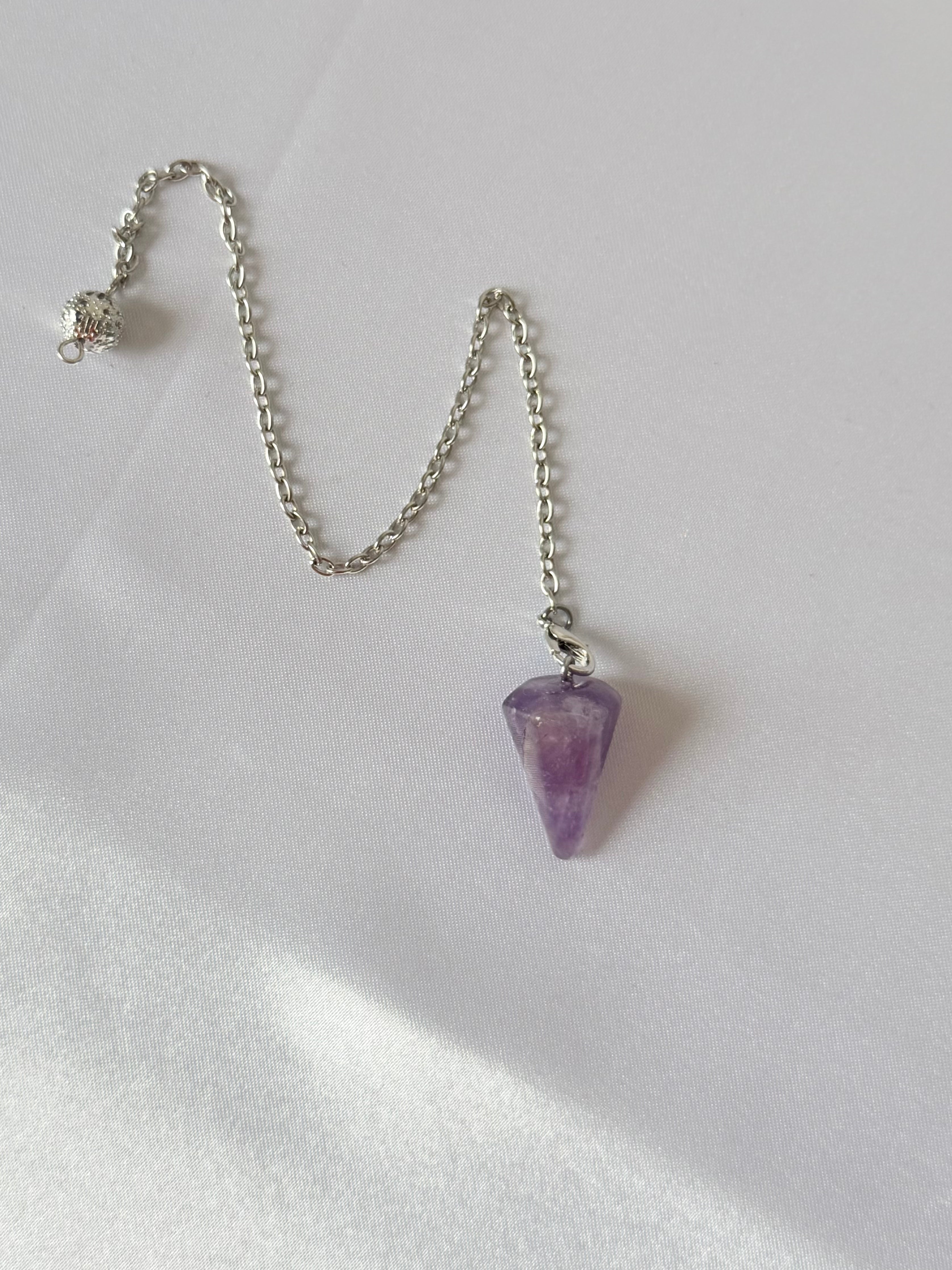 Péndulo de Piedra Natural – Elige tu Mineral