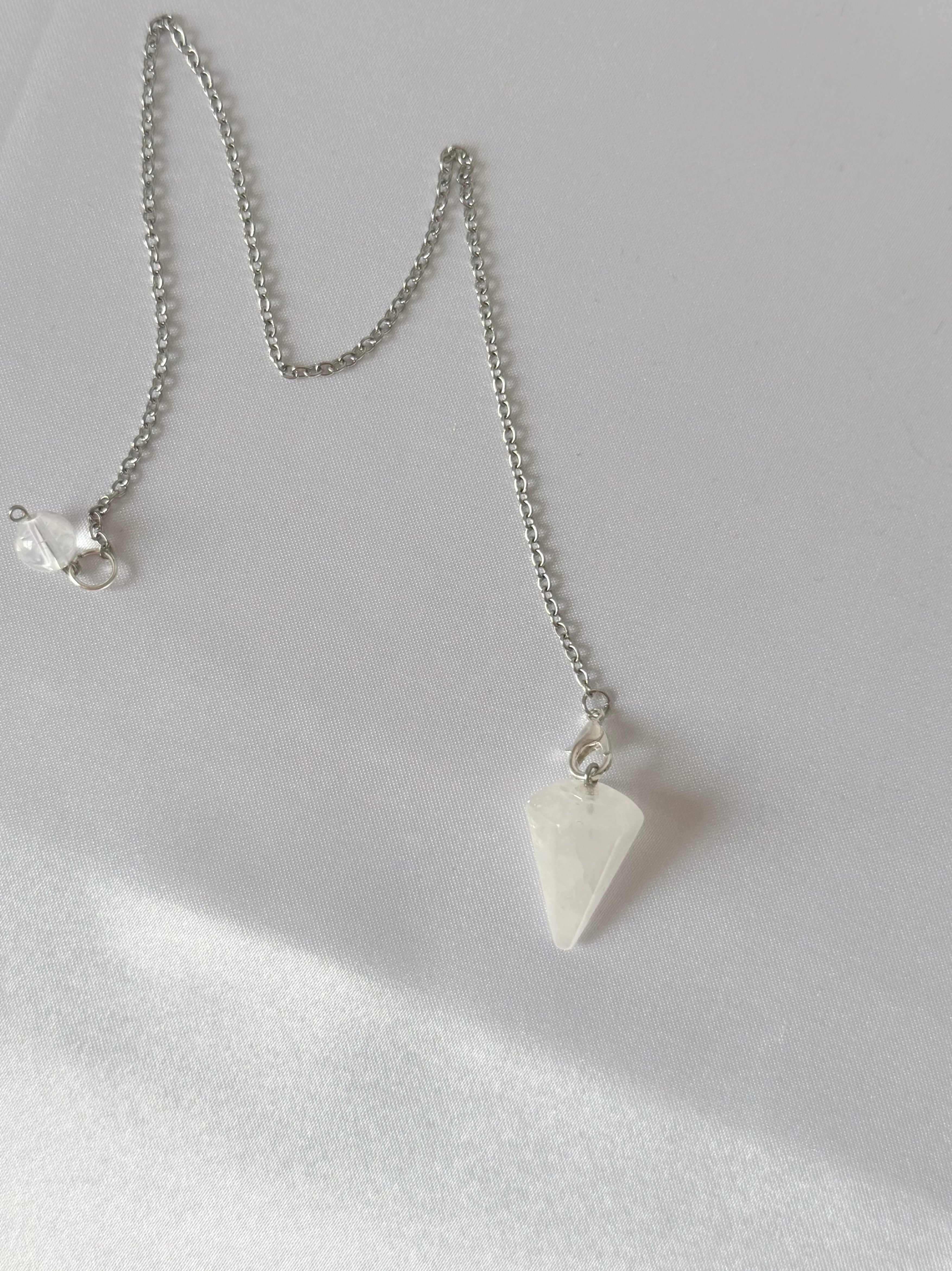 Péndulo de Piedra Natural – Elige tu Mineral