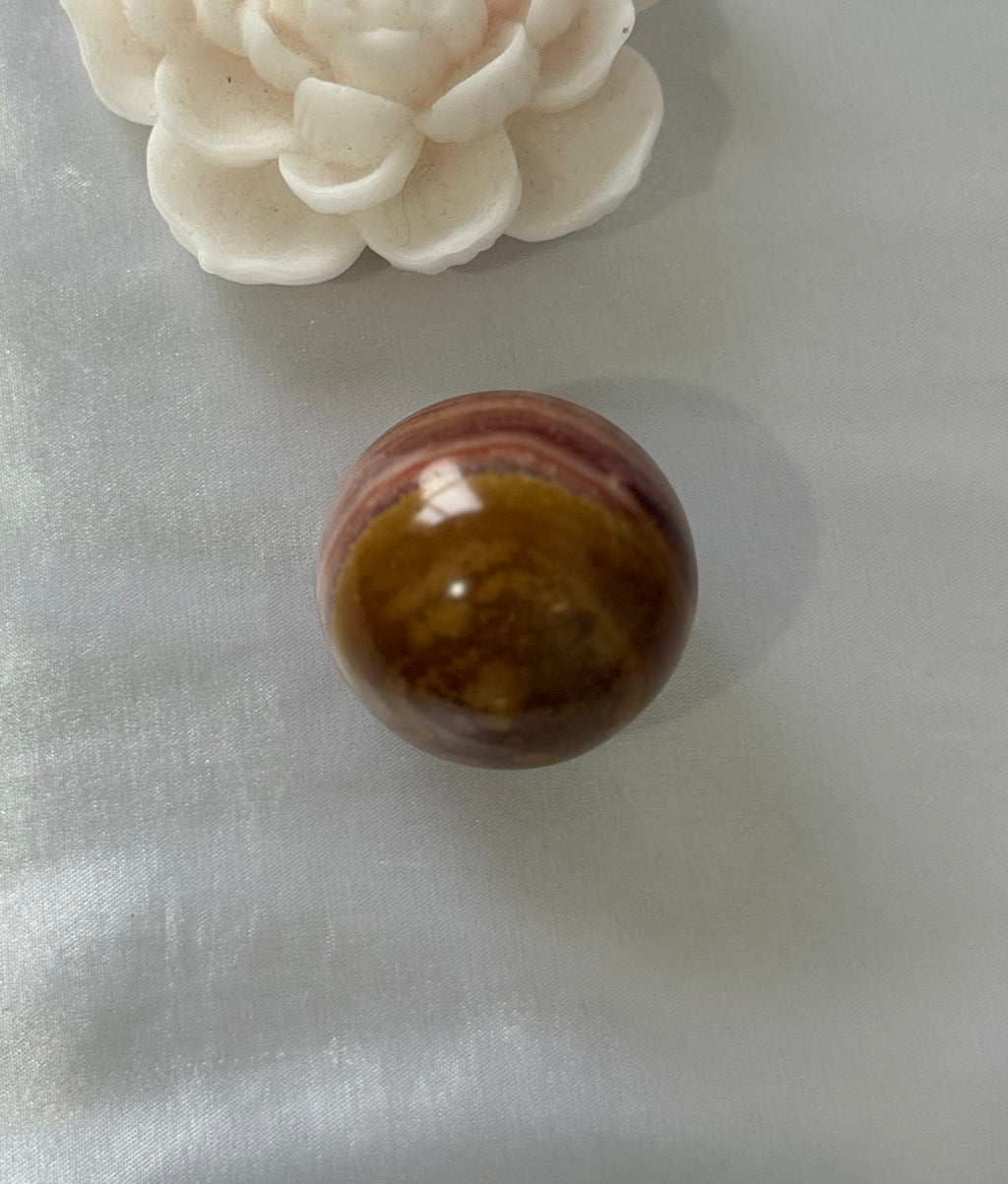 Esfera de Ónix Naranja – 45 mm