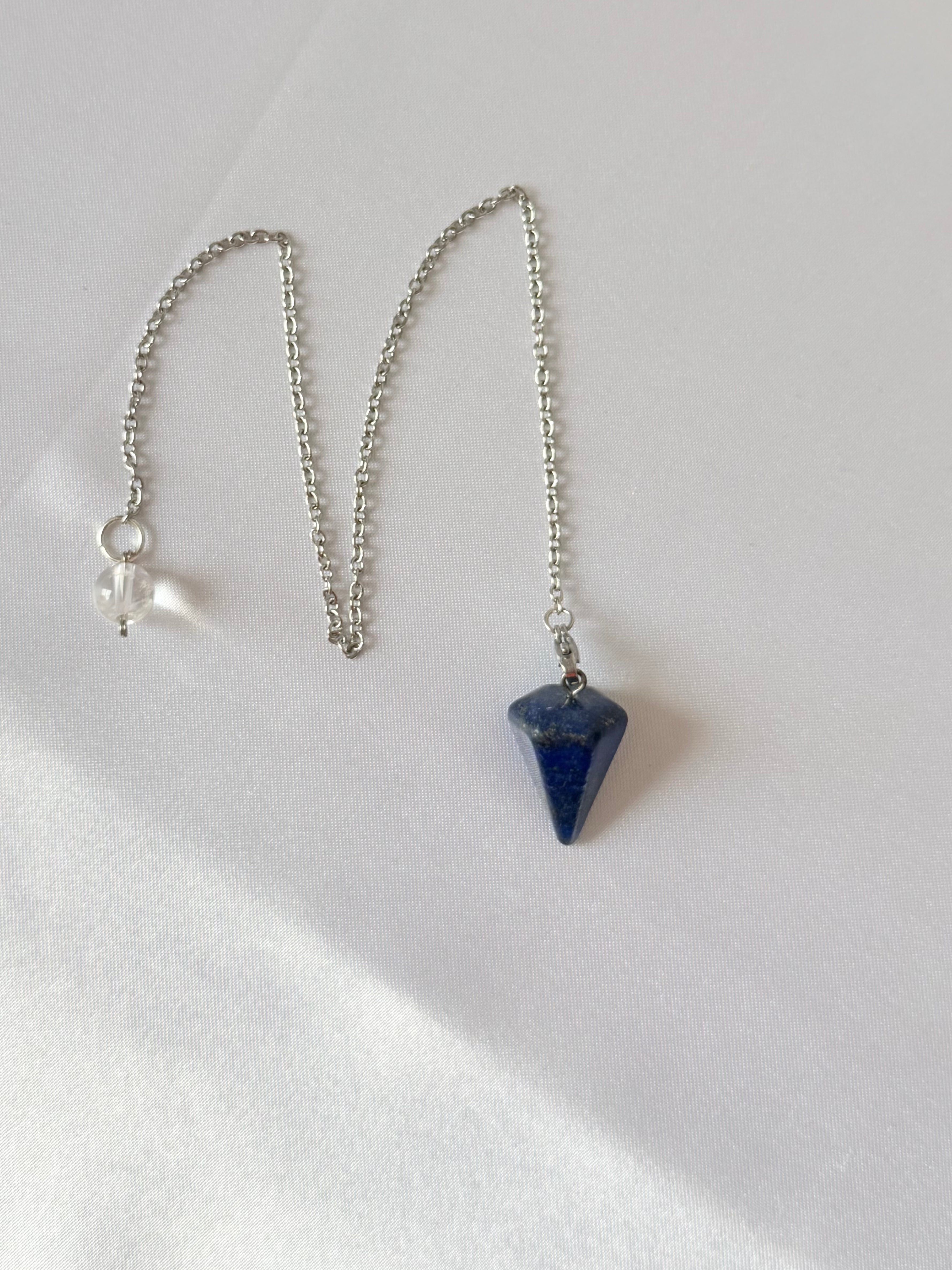 Péndulo de Piedra Natural – Elige tu Mineral