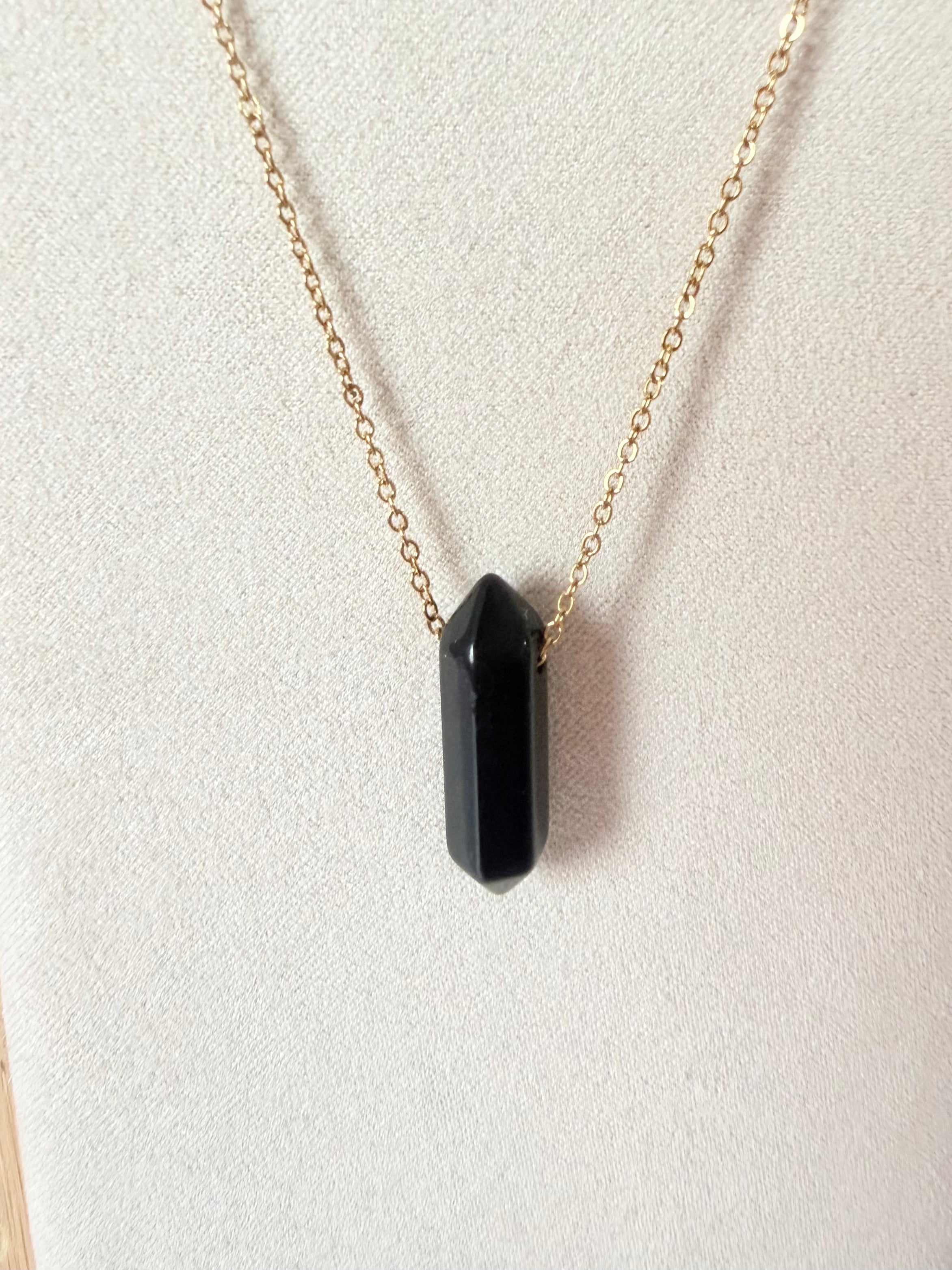 Collar Punta Mineral