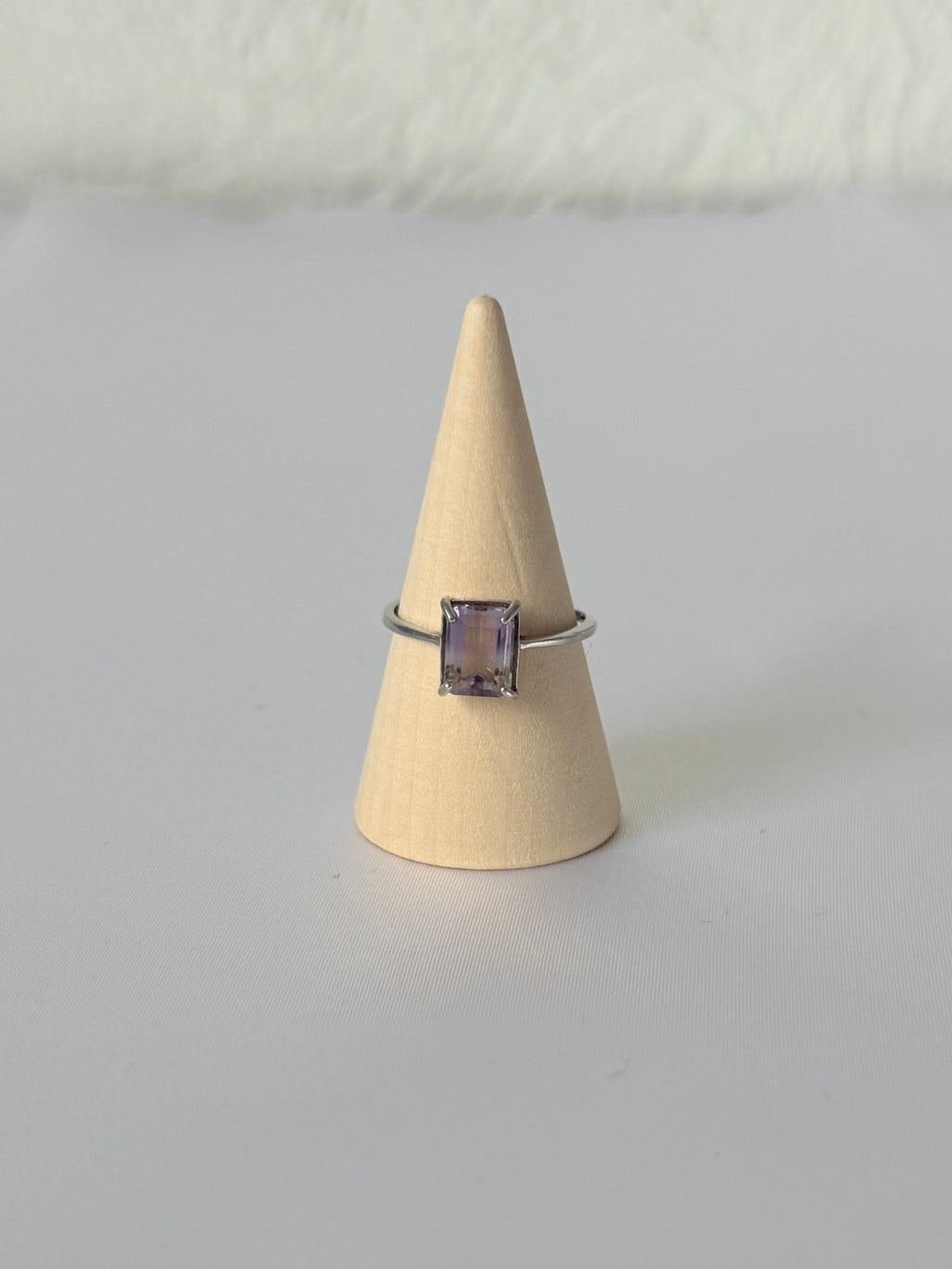 Anillo Aurora Dual | Ametrino Natural en Plata .925
