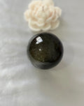 Esfera de Obsidiana Dorada – 75 mm