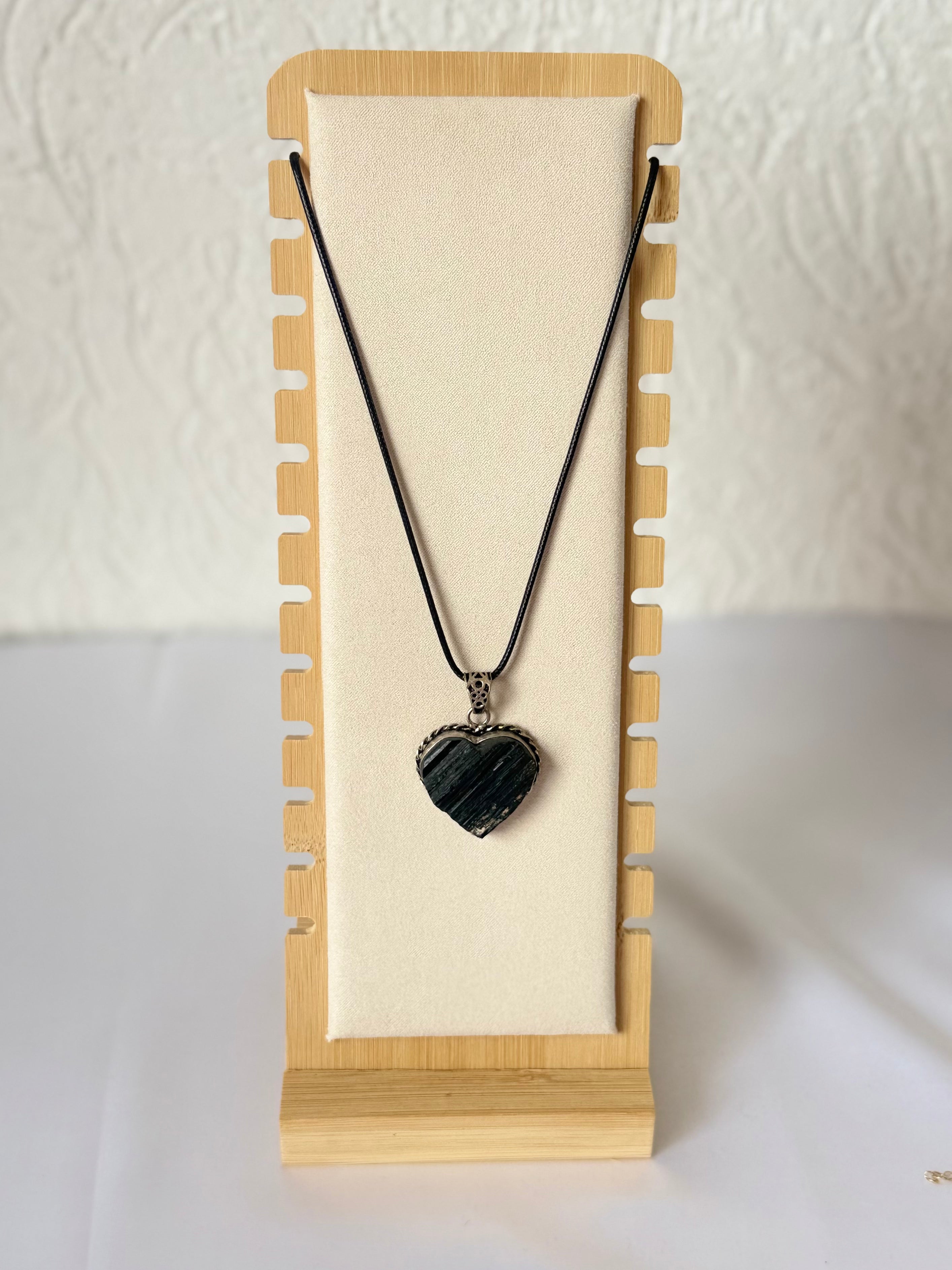 Collar Corazón Guardián de Turmalina
