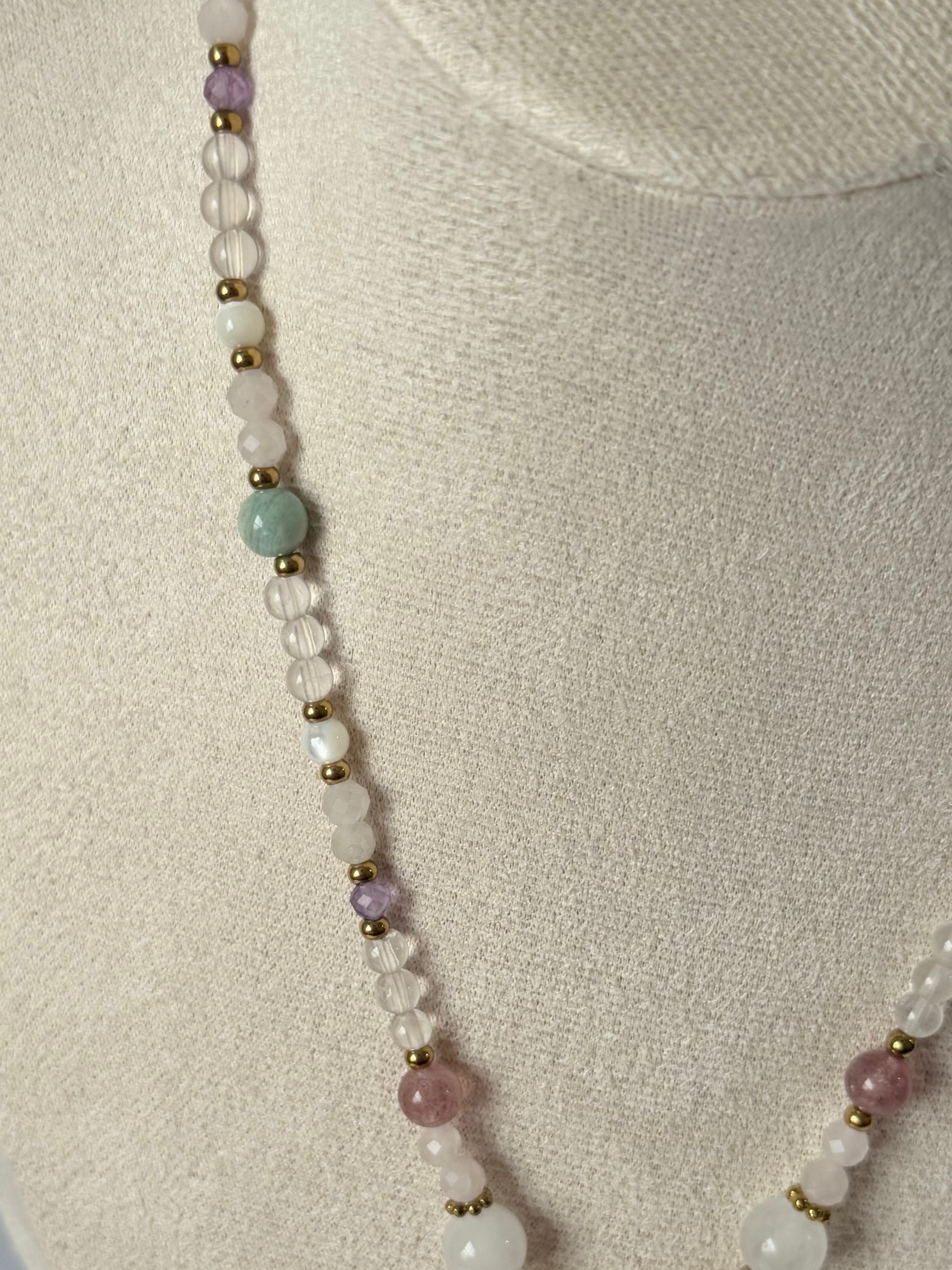 Collar Jardín de Luz | Cuarzos y Piedras Naturales