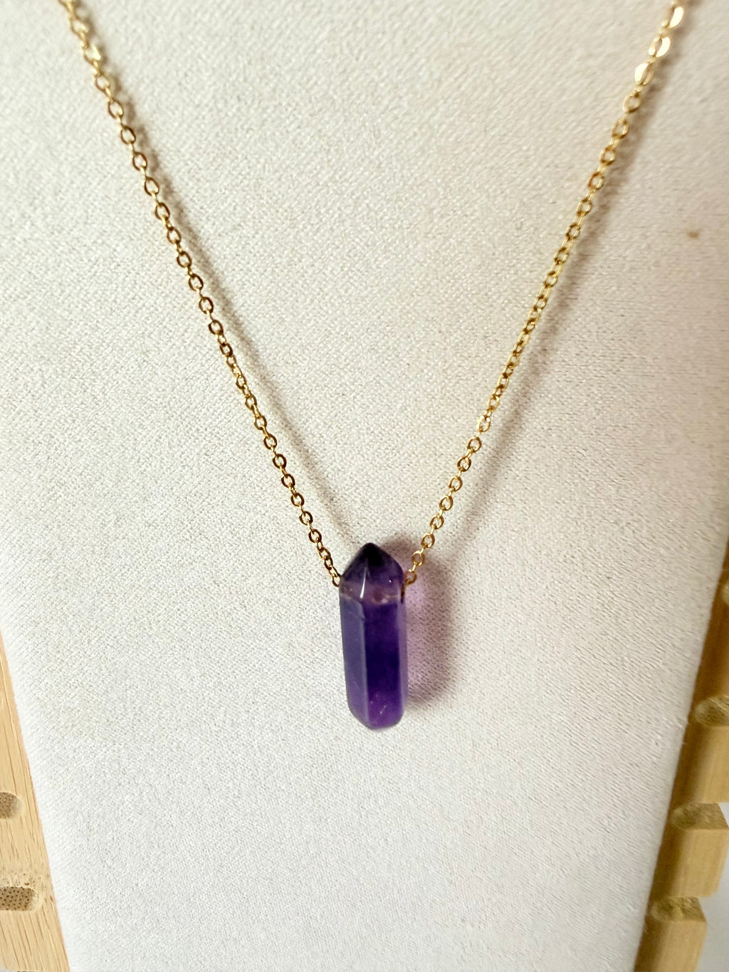 Collar Punta Mineral