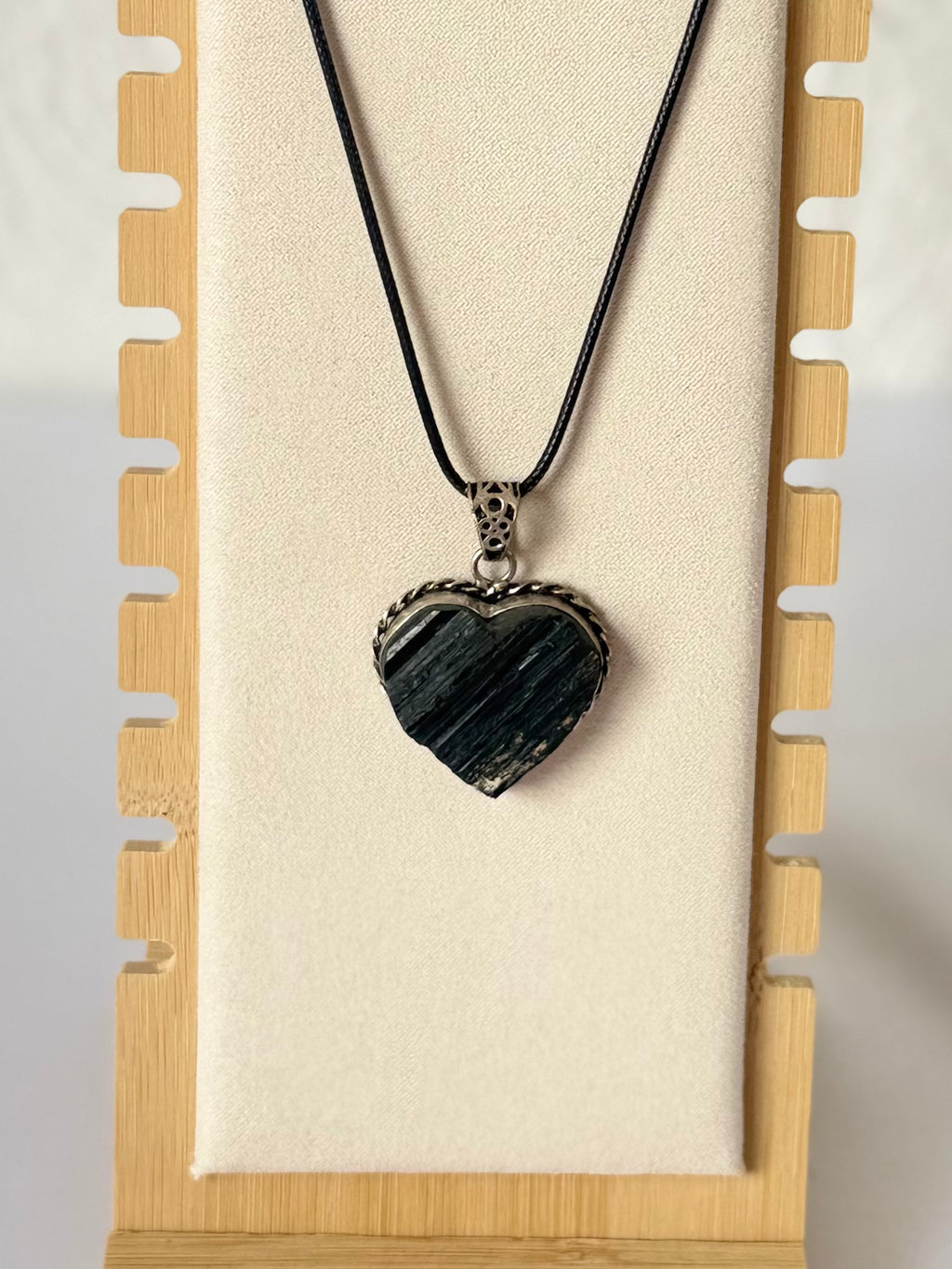 Collar Corazón Guardián de Turmalina