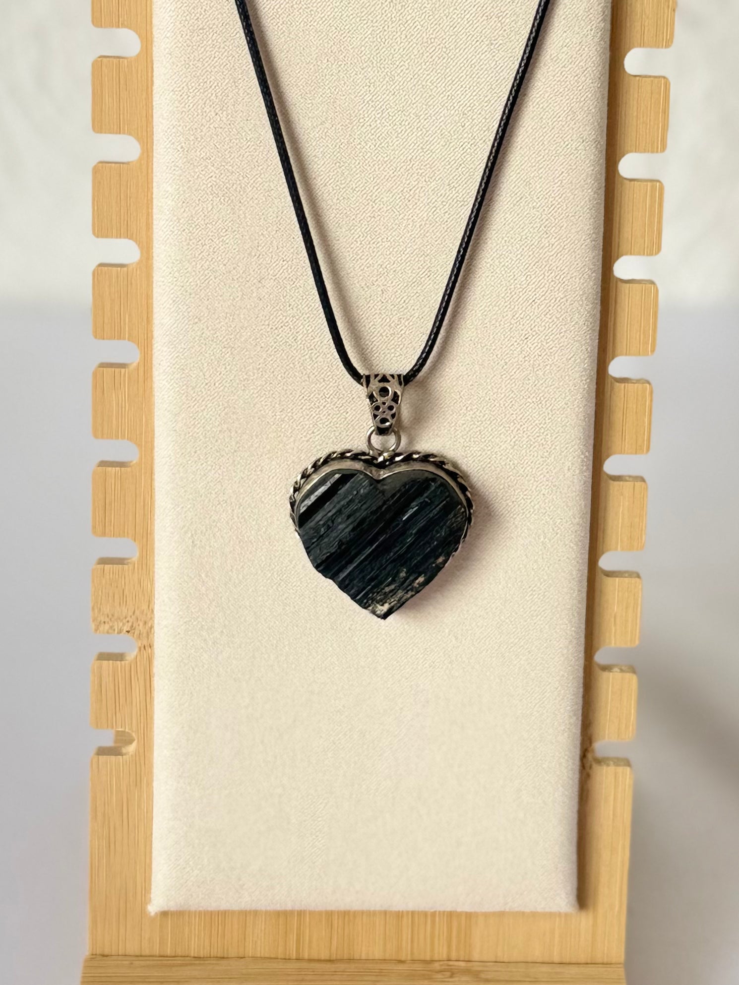 Collar Corazón Guardián de Turmalina