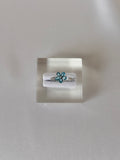 Anillo Flor de Agua | Topacio London Blue y Plata .925
