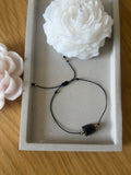 Pulsera de Turmalina Dravita Natural